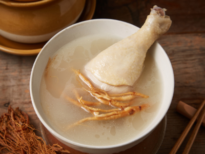人蔘燉雞湯
