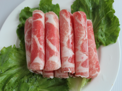 梅花豬肉片
