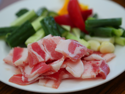 三層小肉片